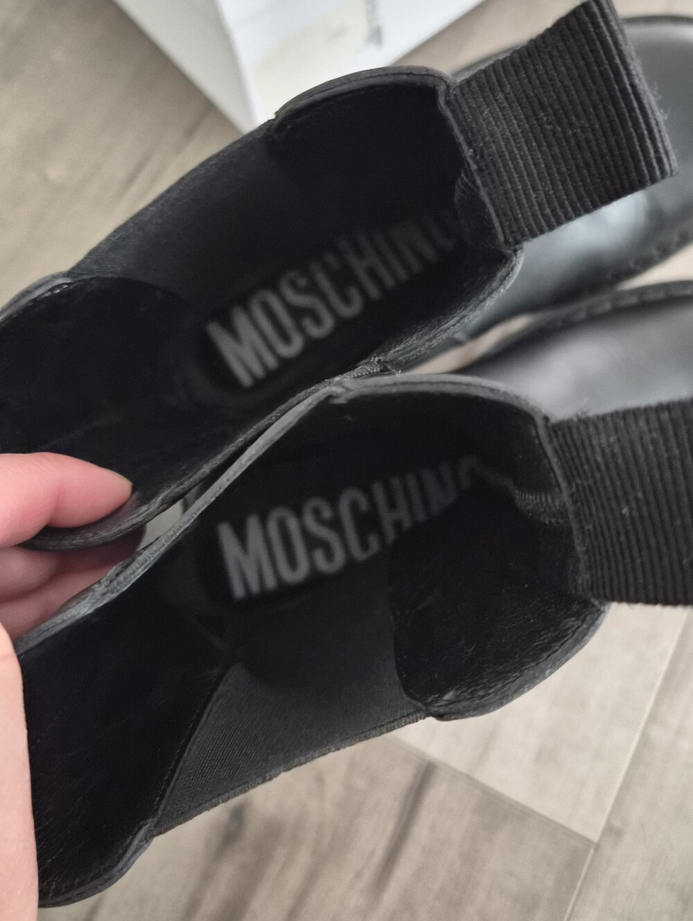MOSCHINO Combat Boots - Picture 5 of 8